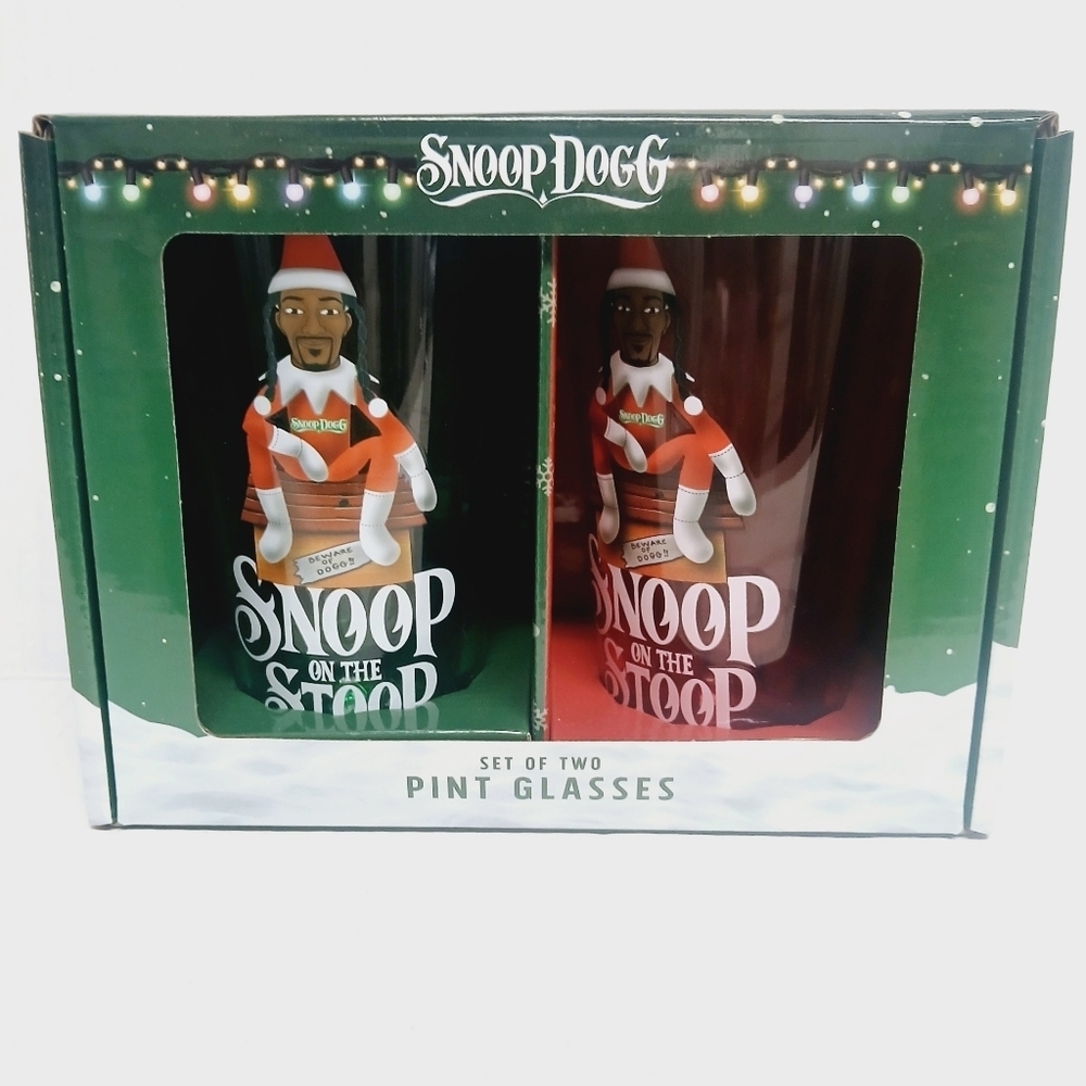 Snoop on the Stoop Drinking Glasses